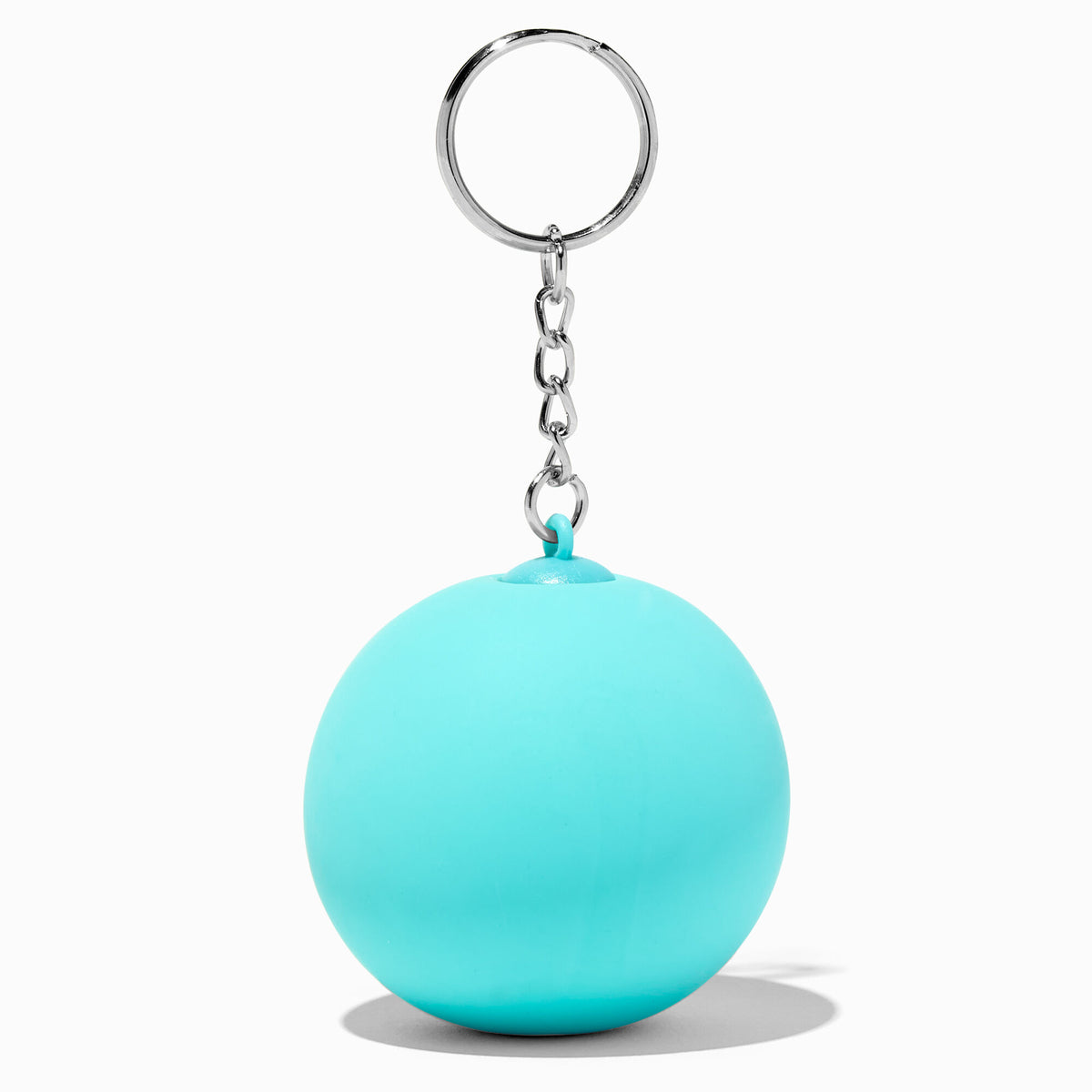 Claire's Initial Blue Stress Ball Keychain - K